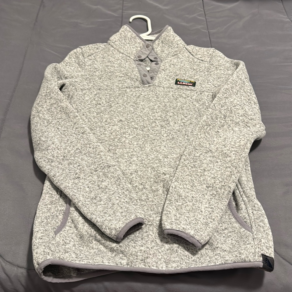 Fleece pull over LL Bean